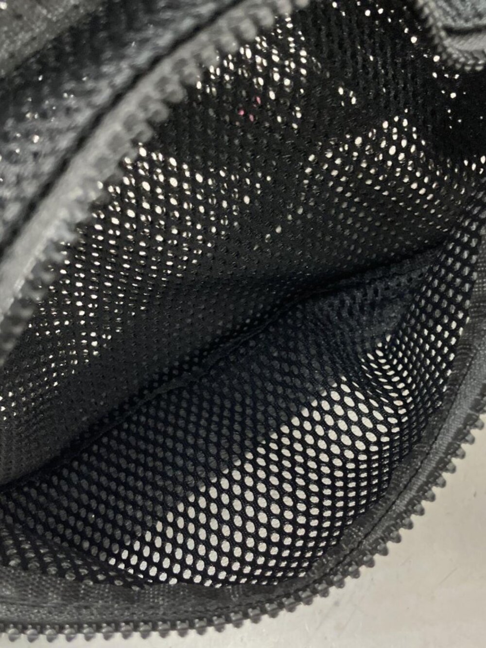 ✨ BEBE Manny Black Polyester Mesh Mini Backpack Logo Straps Like New ✨ - Picture 3 of 6